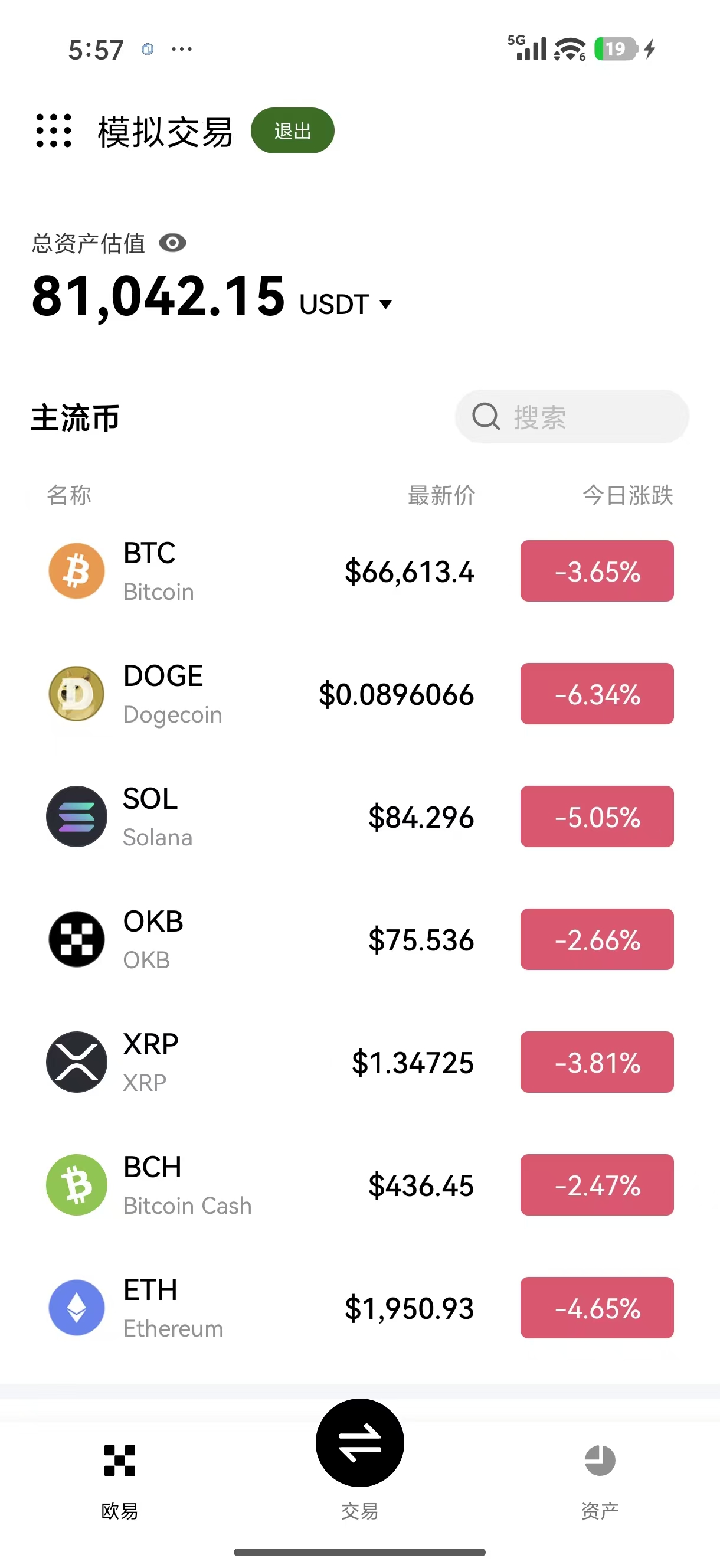 易欧交易软件下载 支持合约现货双模式的正规加密货币交易工具